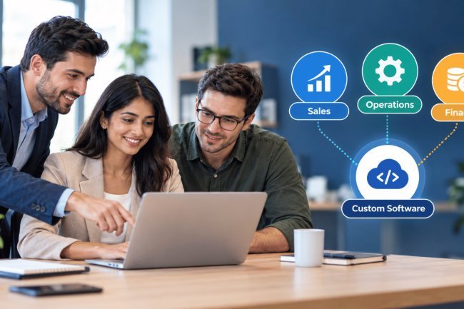 How Custom Software Can Connect Sales, Operations, and Finance