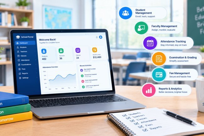School Management Software Development: Essential Features for Modern Educational Institutions