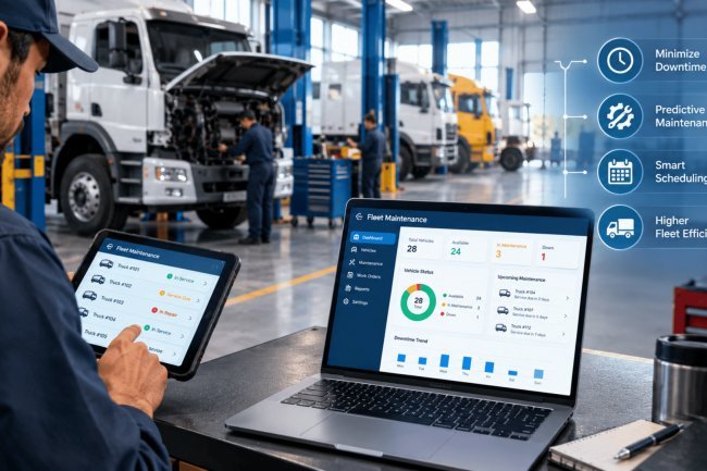 Developing Fleet Maintenance Software to Reduce Vehicle Downtime