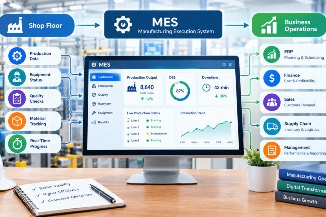 Manufacturing Execution Systems (MES): Connecting Production with Business Operations
