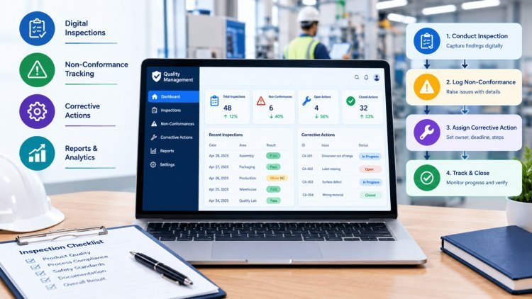 Quality Management Software Development: Digitizing Inspections and Corrective Actions