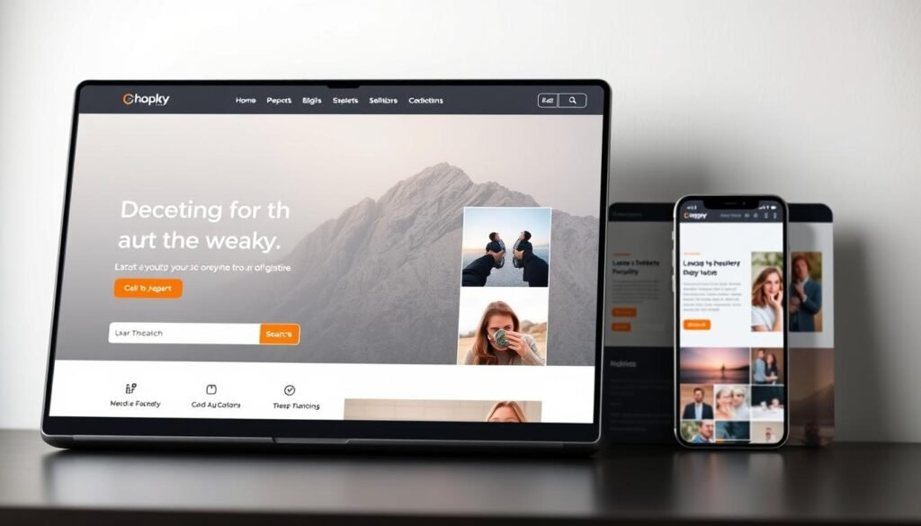 A sleek, modern website design with a clean, minimalist layout and an intuitive user interface. The foreground features a responsive, mobile-friendly layout with a prominent search bar, clear navigation menu, and visually appealing call-to-action buttons. The middle ground showcases high-quality, relevant imagery that complements the website's content. The background has a subtle, yet sophisticated color palette that enhances the overall aesthetics, creating a visually captivating and SEO-optimized web presence. Soft, directional lighting accentuates the design elements, while a high-resolution, wide-angle lens captures the seamless integration of form and function. A sleek, modern website design with a clean, minimalist layout and an intuitive user interface. The foreground features a responsive, mobile-friendly layout with a prominent search bar, clear navigation menu, and visually appealing call-to-action buttons. The middle ground showcases high-quality, relevant imagery that complements the website's content. The background has a subtle, yet sophisticated color palette that enhances the overall aesthetics, creating a visually captivating and SEO-optimized web presence. Soft, directional lighting accentuates the design elements, while a high-resolution, wide-angle lens captures the seamless integration of form and function.